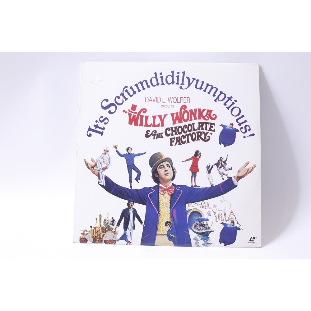 Willy, Wonka, And The Chocolate Factory, 1991, Warner Home Video, Excellent, Las